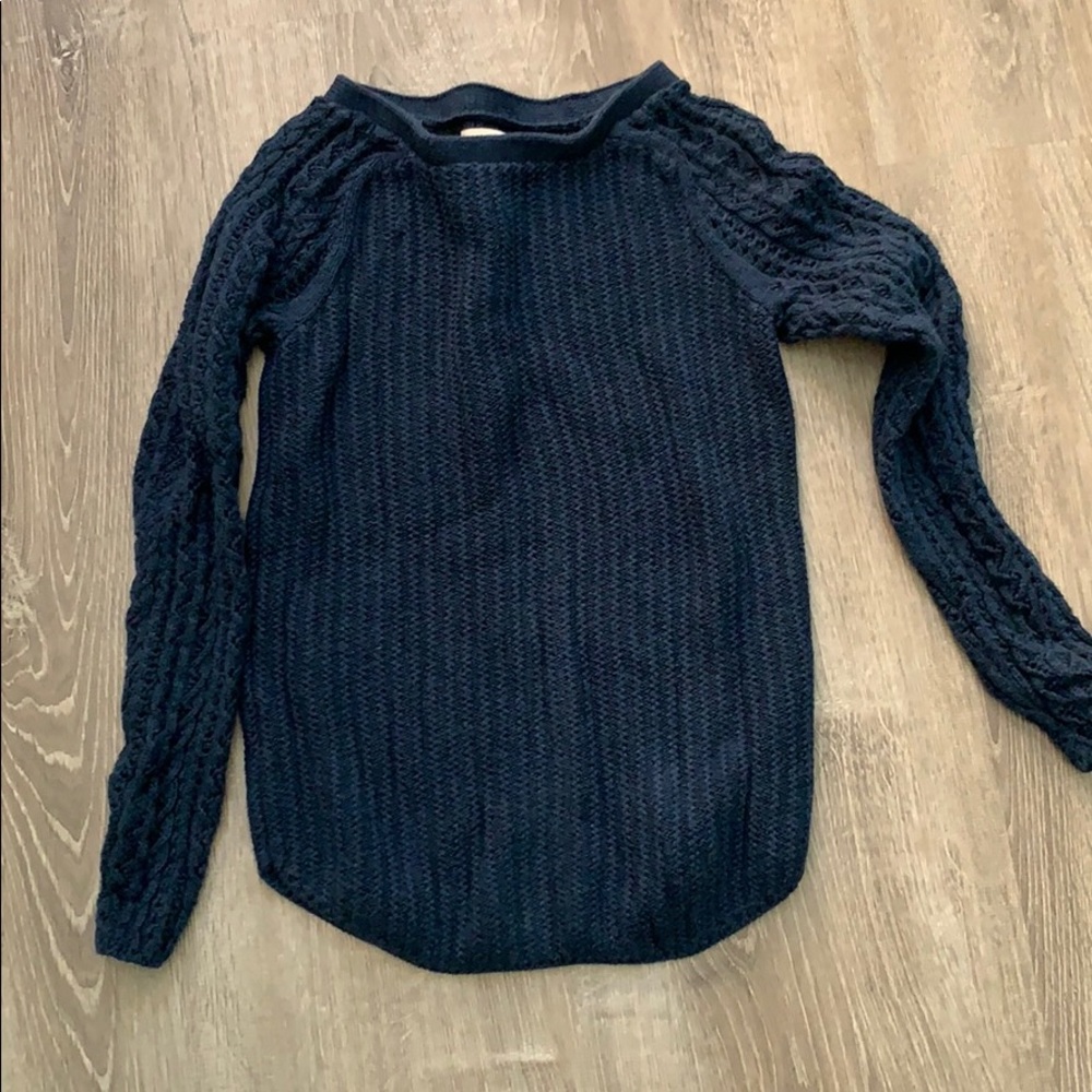 Navy Loft sweater